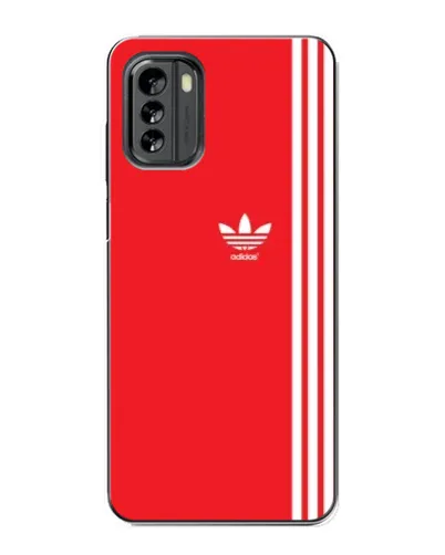 Чехол для Nokia G60 с картинкой «Красный минимализм Adidas» Чехол для Nokia G60 с картинкой «Красный минимализм Adidas»