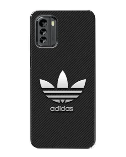 Чехол для Nokia G60 с картинкой «Adidas Карбоновая текстура» Чехол для Nokia G60 с картинкой «Adidas Карбоновая текстура»