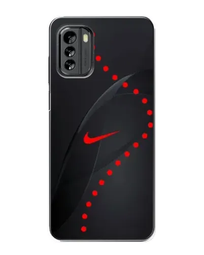 Чехол для Nokia G60 с картинкой «Абстрактный дизайн Nike»