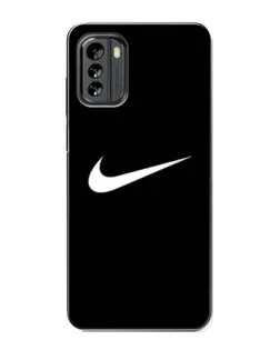 Чехол для Nokia G60 с картинкой «Минималистический Найк»