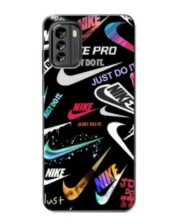 Чехол для Nokia G60 с картинкой «Nike — роскошь»