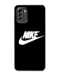 Чехол для Nokia G60 с картинкой «Мазки краски Nike»
