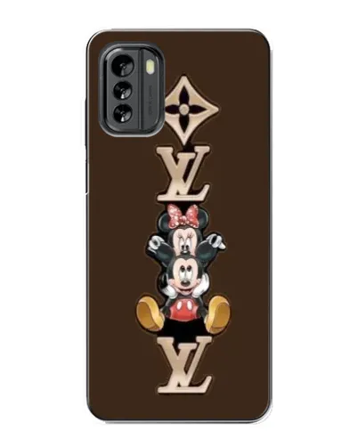 Чехол для Nokia G60 с картинкой «LV и Микки Маус»