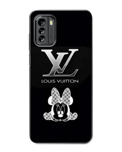 Чехол для Nokia G60 с картинкой «LV и Минни Маус»