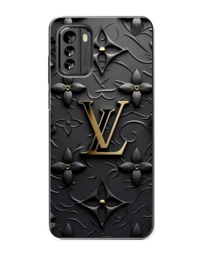 Чехол для Nokia G60 с картинкой «Кожаная текстура LV»