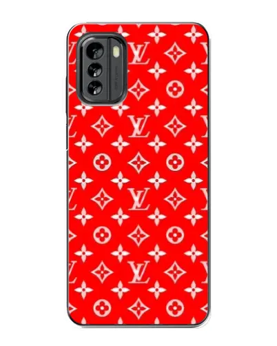 Чехол для Nokia G60 с картинкой «Яркий паттерн LV»