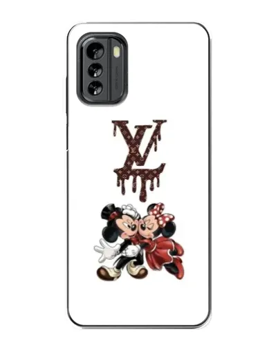 Чехол для Nokia G60 с картинкой «LV и Микки Маус»