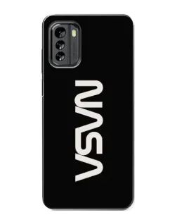 Чехол для Nokia G60 с картинкой «NASA — вертикальный логотип» Чехол для Nokia G60 с картинкой «NASA — вертикальный логотип»