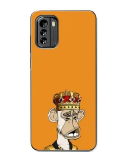 Чехол для Nokia G60 с картинкой «Золотая обезьяна Bored Ape»