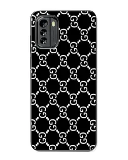 Чехол для Nokia G60 с картинкой «Gucci — сетчатый паттерн»