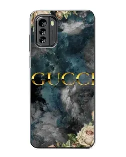 Чохол для Nokia G60 з картинкою «Абстрактні квіти Gucci»