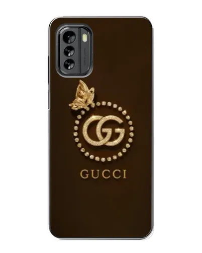 Чехол для Nokia G60 с картинкой «Gucci — золотая бабочка»