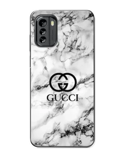 Чехол для Nokia G60 с картинкой «Gucci — мраморный шик»