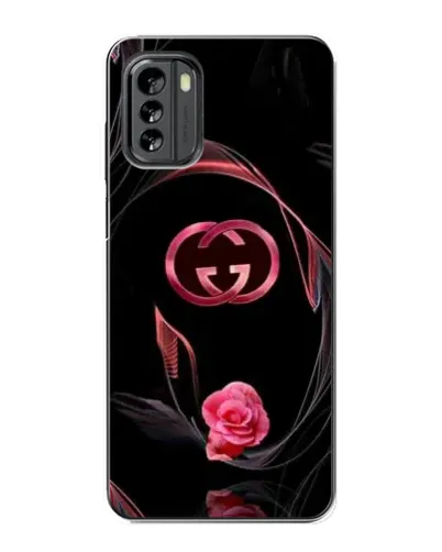 Чехол для Nokia G60 с картинкой «Gucci — неоновая роза»