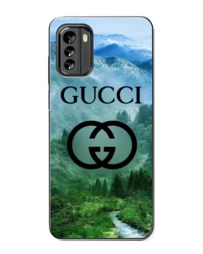 Чехол для Nokia G60 с картинкой «Gucci — горный пейзаж»