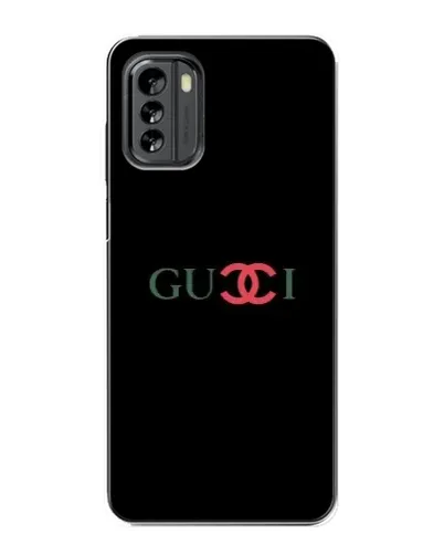 Чехол для Nokia G60 с картинкой «Gucci — красный градиент»