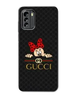 Чохол для Nokia G60 з картинкою «Мінні Маус Gucci — чорний»