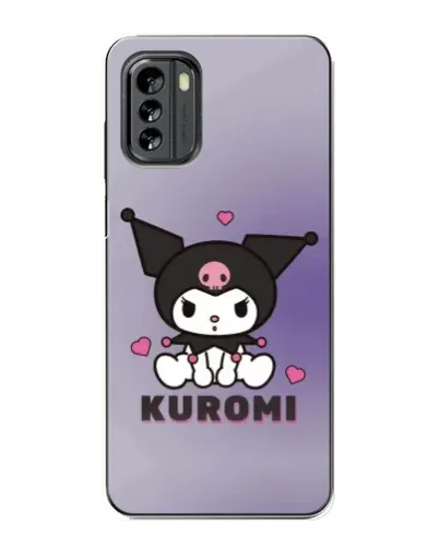 Чехол для Nokia G60 с картинкой «Kuromi — фиолетовый арт»