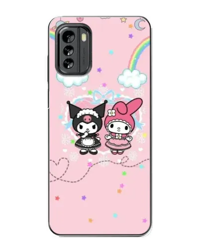 Чехол для Nokia G60 с картинкой «My Melody и Kuromi»