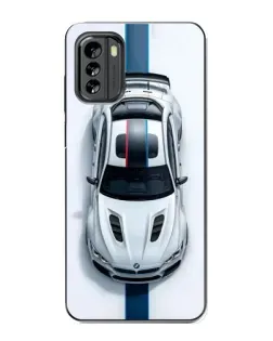 Чехол для Nokia G60 с картинкой «Вид сверху — BMW M»