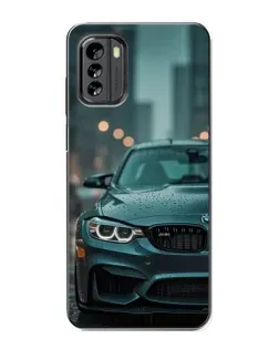 Чехол для Nokia G60 с картинкой «BMW в огнях города»