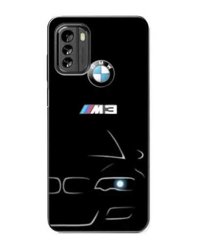 Чехол для Nokia G60 с картинкой «Минималистичный принт BMW M3»