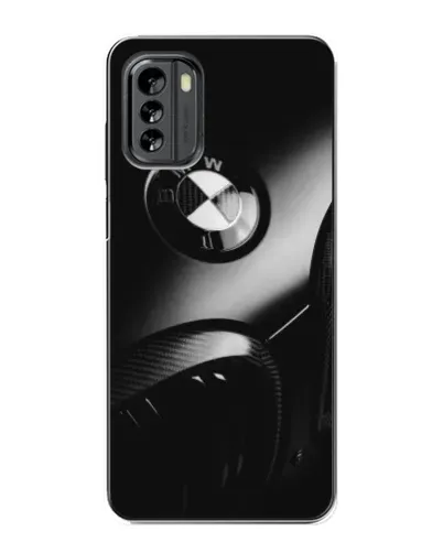 Чехол для Nokia G60 с картинкой «Эмблема BMW — макро»