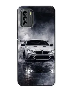 Чехол для Nokia G60 с картинкой «BMW сквозь туман»