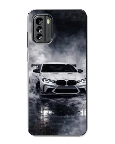 Чехол для Nokia G60 с картинкой «BMW сквозь туман»
