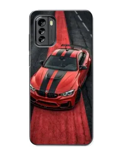 Чехол для Nokia G60 с картинкой «BMW на красной дорожке»