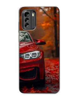 Чехол для Nokia G60 с картинкой «Осенняя BMW M4»