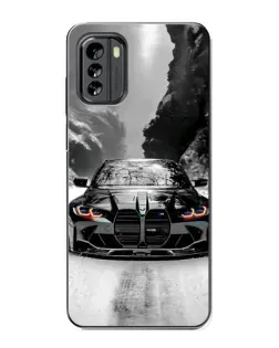 Чохол для Nokia G60 з картинкою «BMW — акварельний дрифт» Чохол для Nokia G60 з картинкою «BMW — акварельний дрифт»