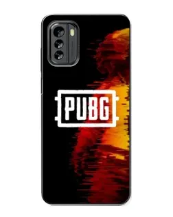 Чехол для Nokia G60 с картинкой «Яркий логотип PUBG»