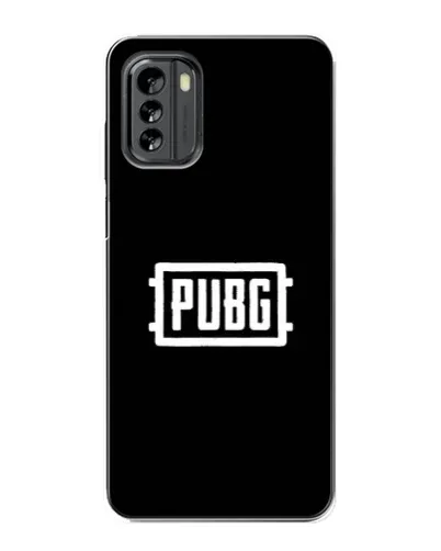 Чехол для Nokia G60 с картинкой «Лого BMW — металлический блеск»