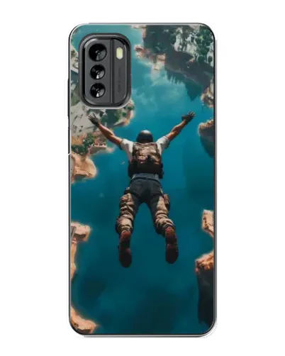 Чехол для Nokia G60 с картинкой «PUBG — свободное падение»