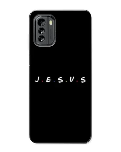 Чехол для Nokia G60 с картинкой «Точки веры J.E.S.U.S.»