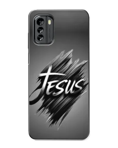 Чехол для Nokia G60 с картинкой «Надпись Jesus Graffiti»