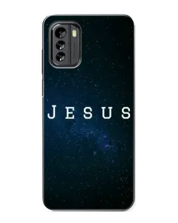 Чехол для Nokia G60 с картинкой «Звездное небо Jesus»