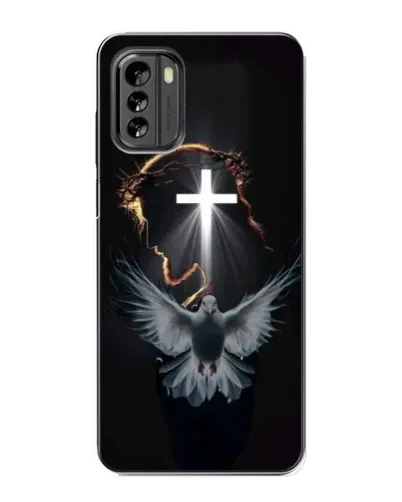 Чехол для Nokia G60 с картинкой «Голубь и Свет»