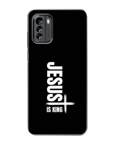 Чехол для Nokia G60 с картинкой «Вертикаль веры Jesus»