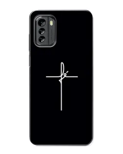 Чехол для Nokia G60 с картинкой «Тонкий крест» Чехол для Nokia G60 с картинкой «Тонкий крест»