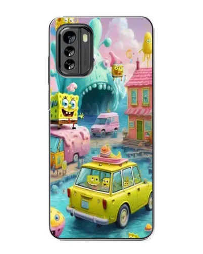Чехол для Nokia G60 с картинкой «Монстр-трак приключения»