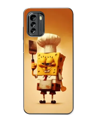 Чехол для Nokia G60 с картинкой «Губка Боб повар»