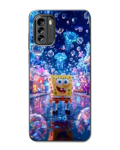 Чехол для Nokia G60 с картинкой «Неоновый океан»