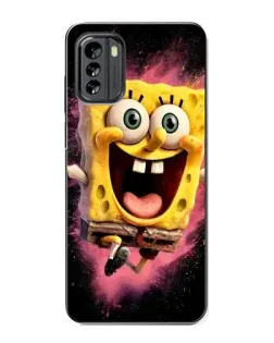 Чехол для Nokia G60 с картинкой «Взрывной Спанч Боб»