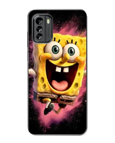 Чехол для Nokia G60 с картинкой «Взрывной Спанч Боб»