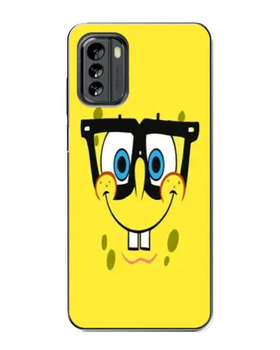 Чехол для Nokia G60 с картинкой «Минималистичный Спанч Боб» Чехол для Nokia G60 с картинкой «Минималистичный Спанч Боб»