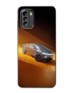 Чохол для Nokia G60 з картинкою «Cybertruck у пустелі»