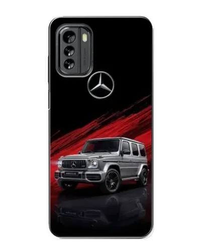 Чехол для Nokia G60 с картинкой «Mercedes G-Class красный»