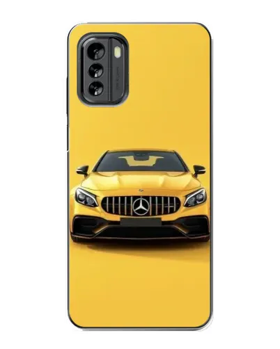 Чехол для Nokia G60 с картинкой «Желтый Mercedes GT»